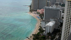 Hawaii's most famous beach is still Waikiki Beach in Honolulu, and its most iconic hotel is still the pink Royal Hawaiian.  Managing Editor Rebecca Tobin captured the following photos of Oahu hotels and highlights, starting with views from the penthouse floor of the Aston Waikiki Beachside Hotel.
