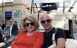 Horse and buggy ride back to Krakow hotel with Mom after lunch in the Old Town square.