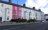 Our base of operations: the colorful village of Beaumaris, sitting on the banks of the Menai Strait.