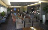 First-class area in the "non-alliance" VIP lounge, one of four at the terminal.