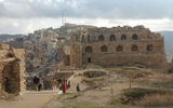 The crusader castle of Karak. (photo by Arnie Weissmann)