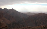 Panoramic views from Petra's "High Place." (photo by Arnie Weissmann)