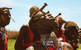 Another big draw for tourists in Kenya is its colorful tribal culture, like that of the well-known, high-jumping Maasai.