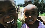 Life is simple for children in this Maasai village.