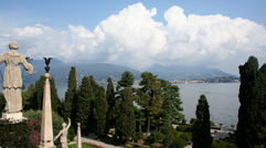 An optional tour to the palace and gardens of Isola Bella on Lake Maggiore near Stresa, Italy.