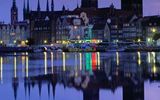 Harbor and Old Town, Gdansk, Poland