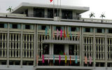 Reunification Palace, formerly known as Independence Palace and the site of the official handover of power after the North Vietnamese crashed through gates of the palace in 1975.