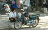 A street scene in Quy Nhon.