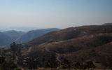 In Malibu, the visibility was hindered by smoke from wildfires.