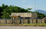 Hue airport still contains the remnants of former military buildings.