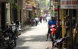 A street in Hanoi.