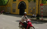 What is left of Hoa Lo prison, or the Hanoi Hilton, where Sen. John McCain (R-Ariz.) and other American servicemen were held as prisoners of war during the Vietnam War.