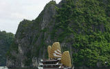 Halong Bay is listed as a World Heritage Site by Unesco.