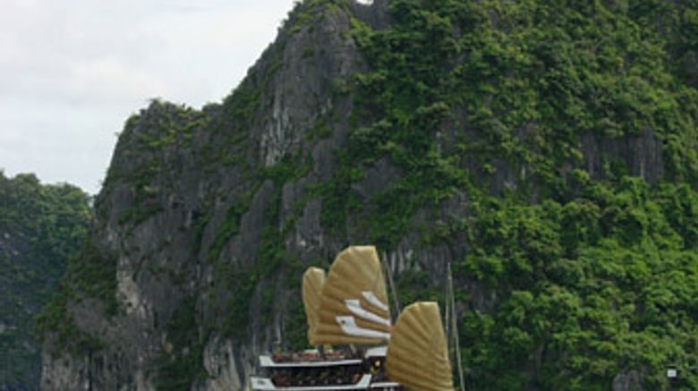 Halong Bay is listed as a World Heritage Site by Unesco.