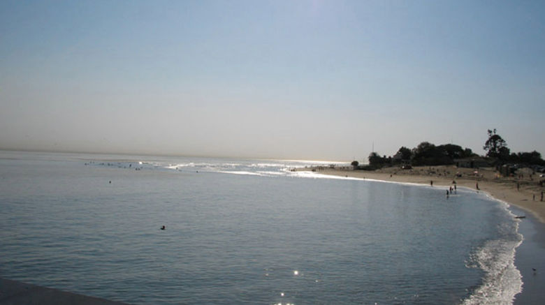 A stop along the Pacific Coast Highway in Malibu.