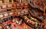 The lobby of the Carnival Splendor.