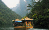 A 15-minute drive from Zhangjiajie's city center, Baofeng Lake offers travelers a chance to explore some of the region's geologic wonders by boat.