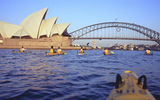 Several outfitters offer kayak excursions in Sydney Harbour.