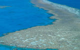 Hardy Reef, part of Australia's Great Barrier Reef off the coast of Queensland. The reef system was named a World Heritage Site in 1981.