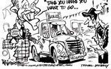 Editorial Cartoons: 2008