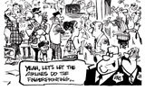 Editorial Cartoons: 2008