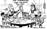 Editorial Cartoons: 2008