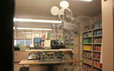 The ink and paint department at Walt Disney Studios, where colors for many of the animations and recreations are mixed and made.
