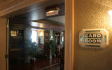 The American Queen has a Gentleman's Card Room and a Ladies Lounge, but men and women are allowed in either.