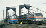 In the Ivy City yard in Washington, D.C., early 1980s
