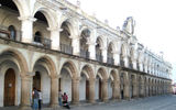 Antigua is filled with historical Spanish colonial architecture, such as the Palace of the Captains General.
