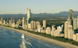 Beach at Gold Coast, Queensland.