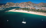 The beach in Cabo San Lucas, part of Baja California Sur.
