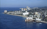 A car ferry traverses the Gulf of California from Mazatlan (shown here) to La Paz in Baja California Sur.