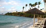 Off-season winter waves at Cambridge Beaches Resort & Spa on Bermuda's Long Bay Beach.