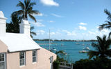 A view of Mangrove Bay from the grounds of Cambridge Beaches Resort & Spa.