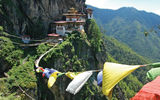 The Himalayan kingdom, located between India and China and east of Nepal, is pursuing 'high-value, low-impact' tourists as it aims to boost its visitor numbers fivefold next year. Pictured here, the Taktsang Monastery, also known as Tiger's Nest, in Paro Valley. TW photos by Arnie Weissmann