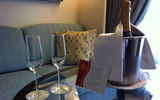 Champagne on ice awaits guests who book Concierge staterooms on Decks 8, 9 and 10. These passengers also have access to the Concierge Club.