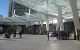 The entrance to the Aria Resort & Casino, part of the CityCenter complex.