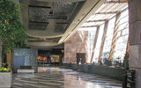 The lobby of the Aria.