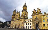 A reputation stemming from decades of drug warlords, left-wing rebels and right-wing paramilitary groups presents a significant challenge for the country's tourism industry. But as Colombia evolves as a destination, it isn't shying away from safety concerns. Pictured here, the Bogota Cathedral, in the heart of the city's downtown. Photos by Nadine Godwin; posted July 11, 2012.
