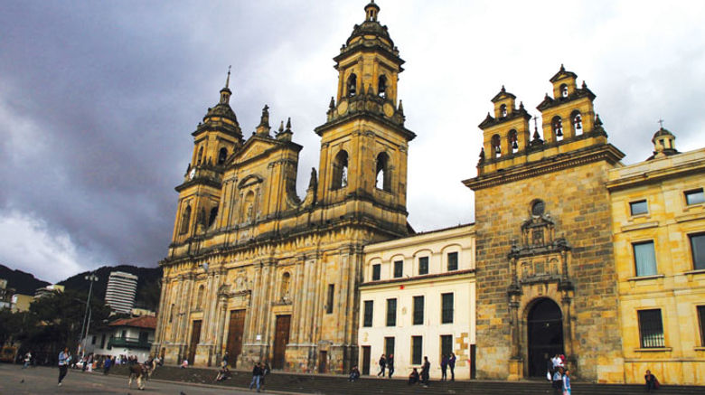 A reputation stemming from decades of drug warlords, left-wing rebels and right-wing paramilitary groups presents a significant challenge for the country's tourism industry. But as Colombia evolves as a destination, it isn't shying away from safety concerns. Pictured here, the Bogota Cathedral, in the heart of the city's downtown. Photos by Nadine Godwin; posted July 11, 2012.