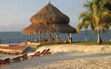 Grounds of the Punta Faro Hotel, located on one of the Rosario Islands.