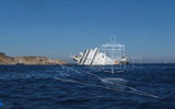 Then the caissons will be emptied of water and filled with air.