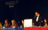 Industry consultant Marc Mancini hosts the game-show style Geography Bowl.