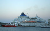 Louis Cruises’ Cristal ship, the group’s home for a week.