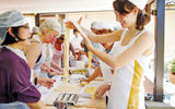 Trafalgar travelers taking a cooking class in Florence.