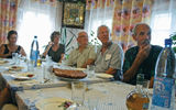 Viking River Cruises passengers have a meal with a local family in Russia. TW photo by Michelle Baran