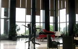 The lobby of the Oberoi Mumbai.