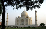 The Taj Mahal.