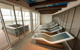The Senses Spa lounge area aboard the Disney Dream.
